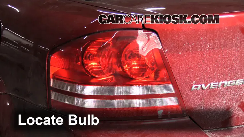2008 Dodge Avenger SXT 2.4L 4 Cyl. Lights Reverse Light (replace bulb)